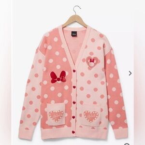 minnie mouse cardigan